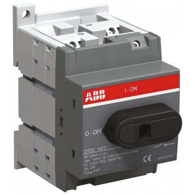 ABB OTDC32F3 1SCA121459R1001 3P Pole Isolator Switch - 32A Maximum Current