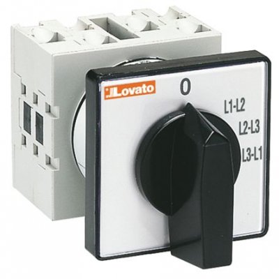 Lovato GX1698U 4 positions 90° Rotary Switch