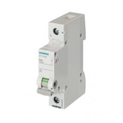 Siemens 5TL1192-0  1P Pole Isolator Switch - 125A Maximum Current