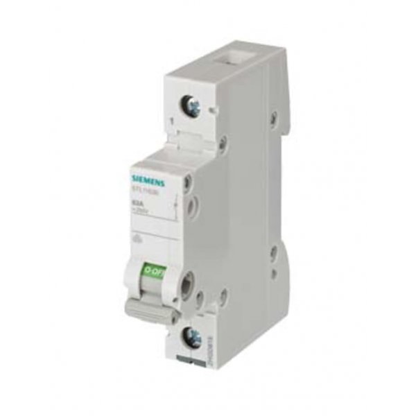 Siemens 5TL1192-0  1P Pole Isolator Switch - 125A Maximum Current