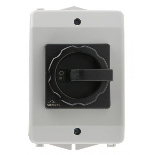 Siemens 3LD2064-0TB51 3P Pole Isolator Switch - 16A Maximum Current, 7.5kW Power Rating