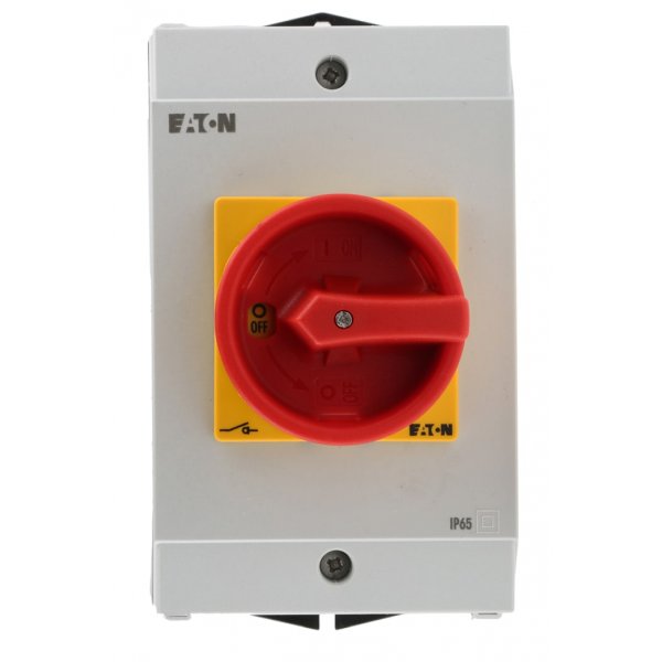Eaton 78634666 T3-1-102/I2H/SVB+K-CI-K1/2 2P Pole Isolator Switch - 32A Maximum Curren