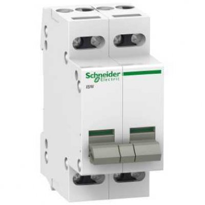 Schneider Electric A9S60432 4P Pole Isolator Switch - 32A Maximum Current, IP40