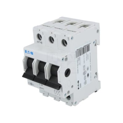 Eaton 276276 IS-63/3 3P Pole Isolator Switch - 63A Maximum Current, IP40