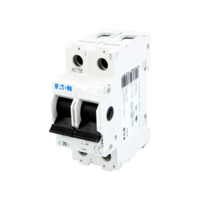 Eaton 276259 IS-20/2 2P Pole Isolator Switch - 20A Maximum Current, IP40