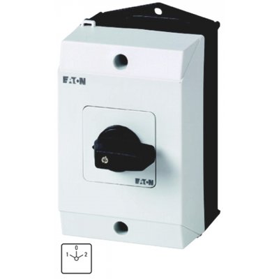 Eaton 207076 T0-1-8210/I1 1P Pole Isolator Switch -, 7.5kW Power Rating, IP65