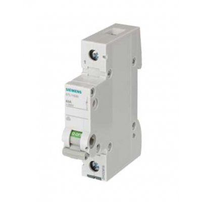 Siemens 5TL1132-0  1P Pole Isolator Switch - 32A Maximum Current