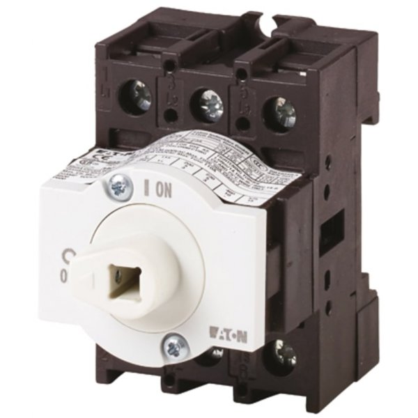 Eaton 172835 P1-32/XM 3P Pole Isolator Switch - 32A Maximum Current, 13kW Power Rating