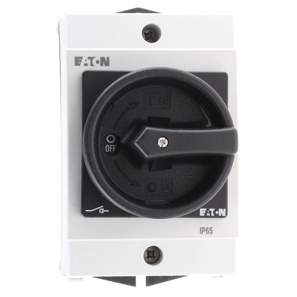 Eaton 207148 T0-2-1/I1/SVB-SW 3P Pole Surface Mount Isolator Switch - 10A Maximum Current