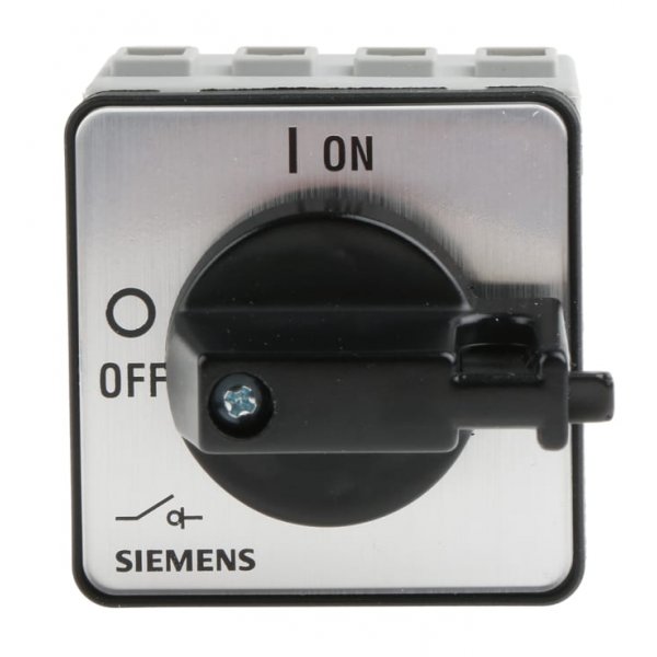 Siemens 3LD2022-1TL11  3P+N Pole Panel Mount Isolator Switch - 16A Maximum Current