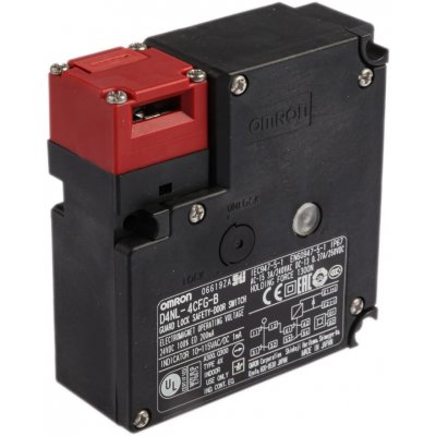 Omron D4NL-4CFG-B Solenoid Interlock Switch, Power to Lock, 24 V dc