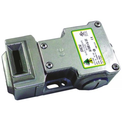 IDEM 208001 K-SS Safety Interlock Switch, 2NC/1NO, Key, Stainless Steel