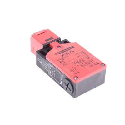Telemecanique Sensors XCSTA792 Safety Interlock Switch, 2NC/1NO, Key, Fibreglass