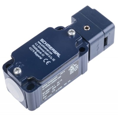 Schmersal AZ 3350-12ZUEK-U90 Safety Interlock Switch, 2NC/1NO, Key Actuator Included, Aluminium