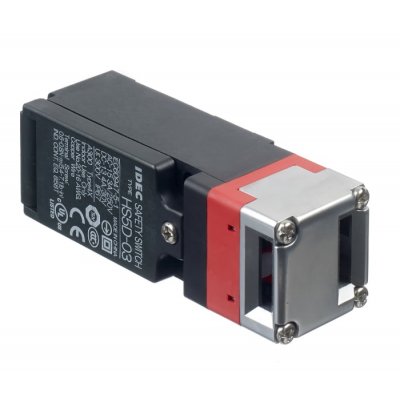 Idec HS5D-03ZRNM Safety Interlock Switch, 3NC, Handle, Metal (Head)