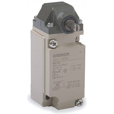 Omron D4A-1101-N Snap Action Limit Switch -, NO/NC, Roller Lever, 600V, IP67