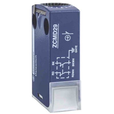 Telemecanique Sensors ZCMD41L10 Snap Action Limit Switch - Zamak, 2NC/2NO