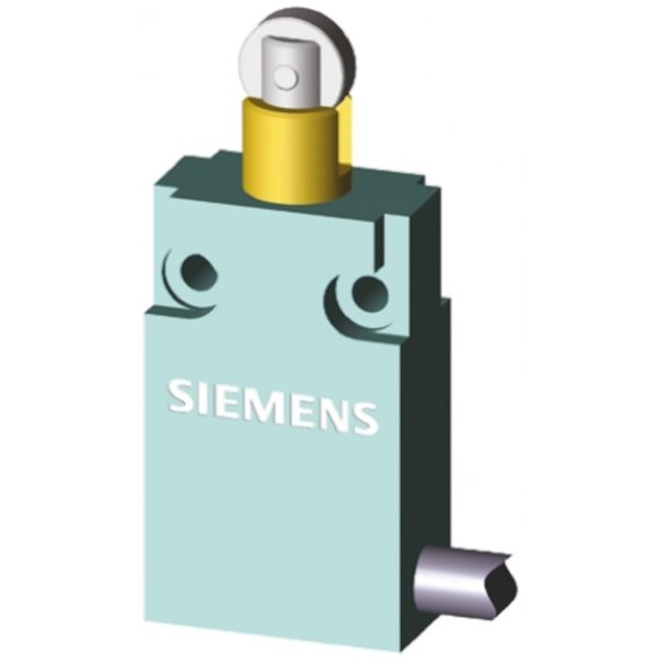 Siemens 3SE5413-0CD21-1EA2 Safety Switch With Roller Plunger Actuator, NO/NC