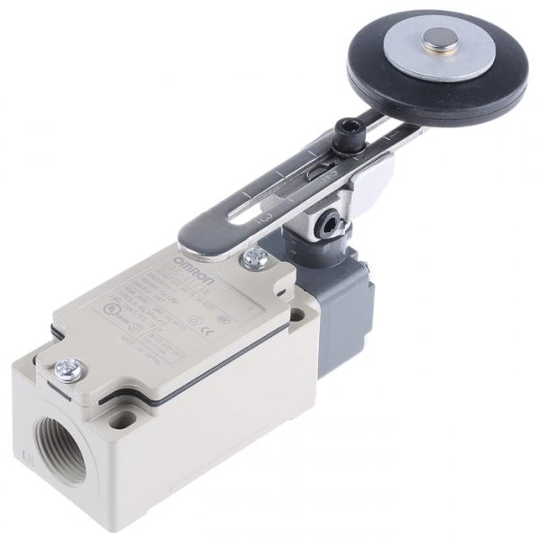 Omron D4B-4113N  Safety Switch With Roller Lever Actuator, Die Cast Aluminium, NO/NC