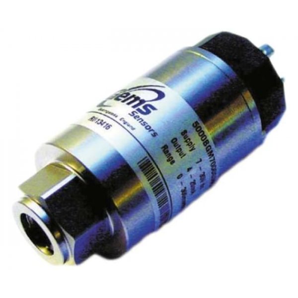 Gems Sensors 5000RGN3500G3000A Pressure Sensor for Sea Water , 0.35bar Max Pressure Reading Analogue