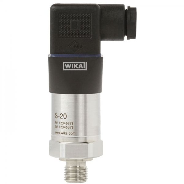 WIKA 14071141  Pressure Sensor, 10bar Max Pressure Reading Current (2-Wire)