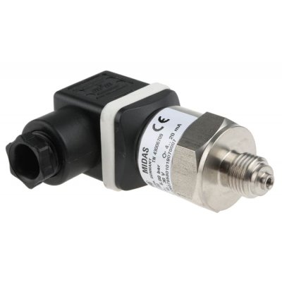 Jumo 401001/000-458-405-502-20-601-61/000  Pressure Sensor for Fluid, Gas , 6bar Max Pressure Reading