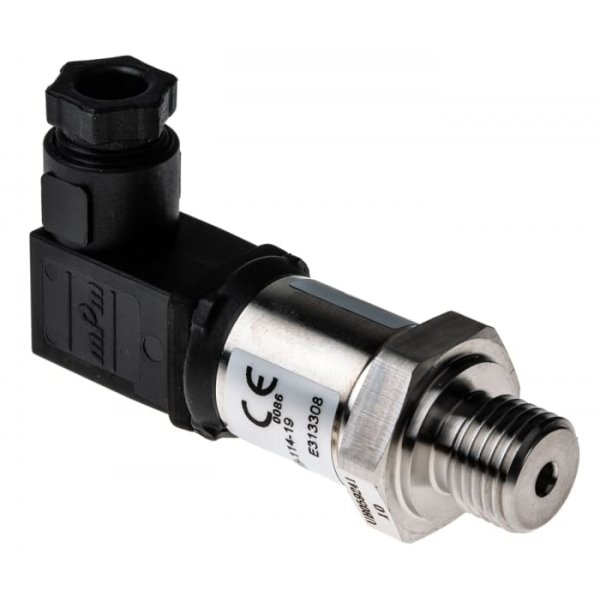 Gems Sensors 3100S0010G01B000  Pressure Sensor for Air Fluid, Hydraulic Fluid, Hydraulic Oil, Oil 