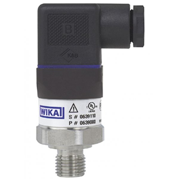 WIKA 46879278 Pressure Sensor for Gas, Liquid , 160bar Max Pressure Reading Analogue