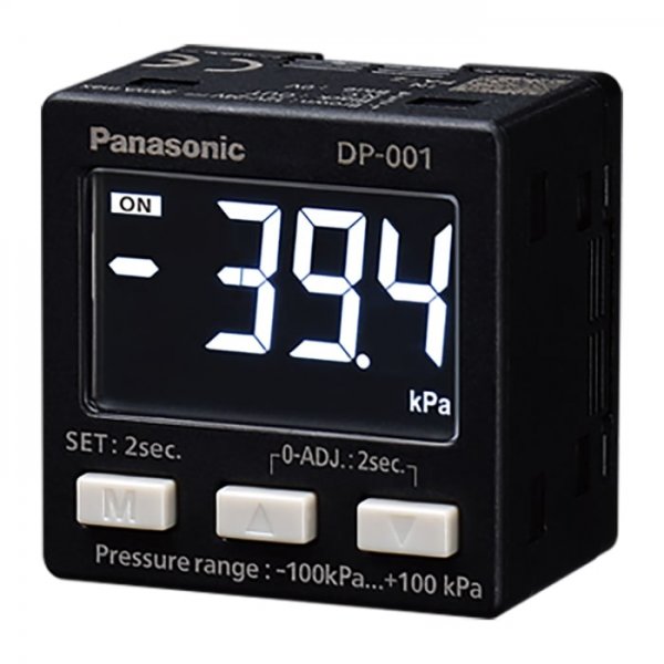 Panasonic DP-001-P  Pressure Sensor for Air, Non-Corrosive Gas , 1bar Max Pressure Reading PNP