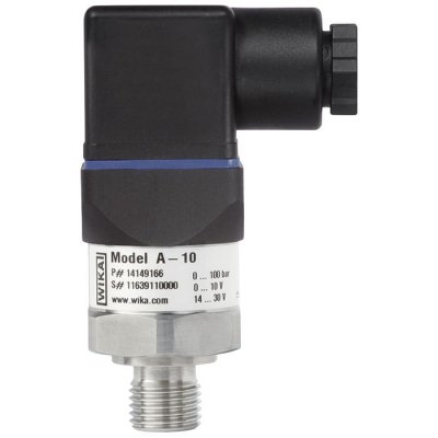 WIKA 12719243  Pressure Sensor for Dry Measuring Cell , 2.5bar Max Pressure Reading Current (2-Wire)
