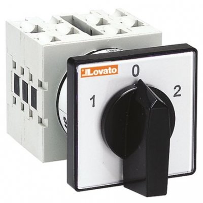 Lovato GX2053U 3 positions 60° Rotary Switch