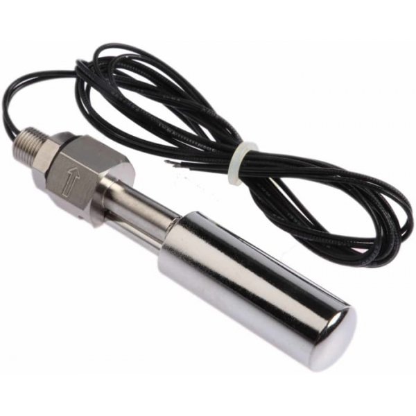 Cynergy3 SSF211X100H Cynergy3 Horizontal Float Switch, Stainless Steel, NO/NC, Float, 1m