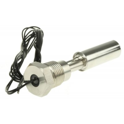 Cynergy3 SSF212X100H Cynergy3 Horizontal Float Switch, Stainless Steel, NO/NC, Float, 1m
