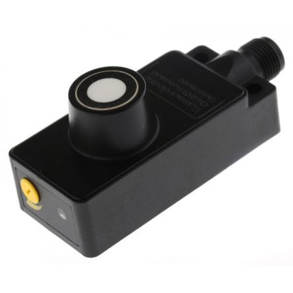 Baumer UNDK 30P1712/S14 Ultrasonic Block-Style Proximity Sensor, 60 → 400 mm Detection