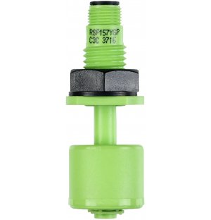 Cynergy3 RSF157HGP/RS Cynergy3 Vertical Float Switch, Polyvinylidene Fluoride, NO/NC, Float, 300V, 300V