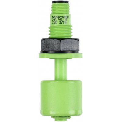 Cynergy3 RSF157HGP/RS Cynergy3 Vertical Float Switch, Polyvinylidene Fluoride, NO/NC, Float, 300V, 300V