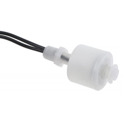 Cynergy3 RSF54H100R1/8 Cynergy3 Vertical Float Switch, Polypropylene, NO/NC, Float, 1m