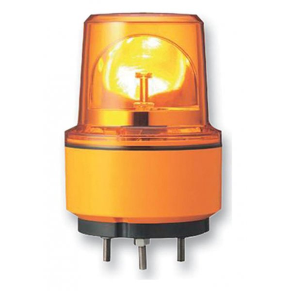 Schneider Electric XVR13J04 Red Rotating Beacon, 12 V dc, Base Mount, LED Bulb