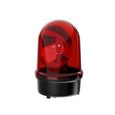 Werma 883.130.75 Series Red Rotating Beacon, 24 V, Base Mount, LED Bulb, IP65