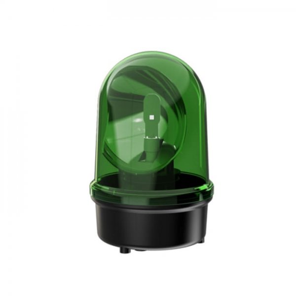 Werma 883.230.75 Green Rotating Beacon, 24 V, Base Mount, LED Bulb