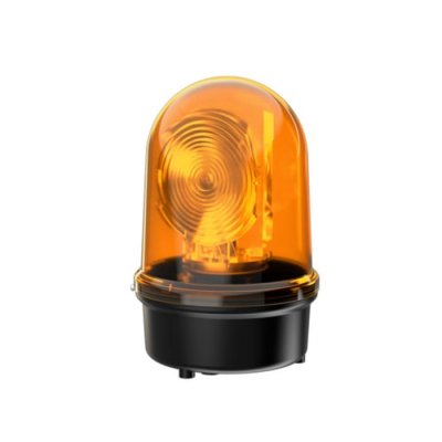 Werma 88433075 Werma Yellow LED Beacon, 24 V, Rotating, Base-Mounted