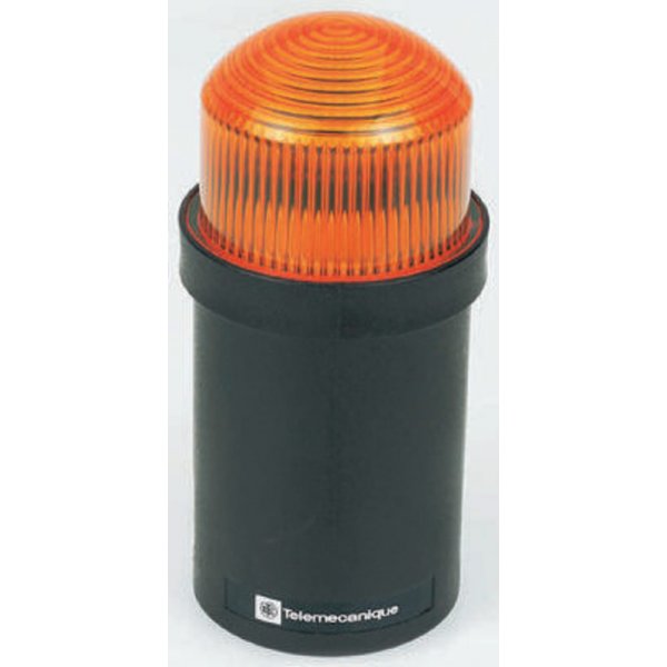 Schneider Electric XVDLS6B5 Amber Flashing Beacon, 24 V ac/dc, Surface Mount, Discharge Tube Bulb