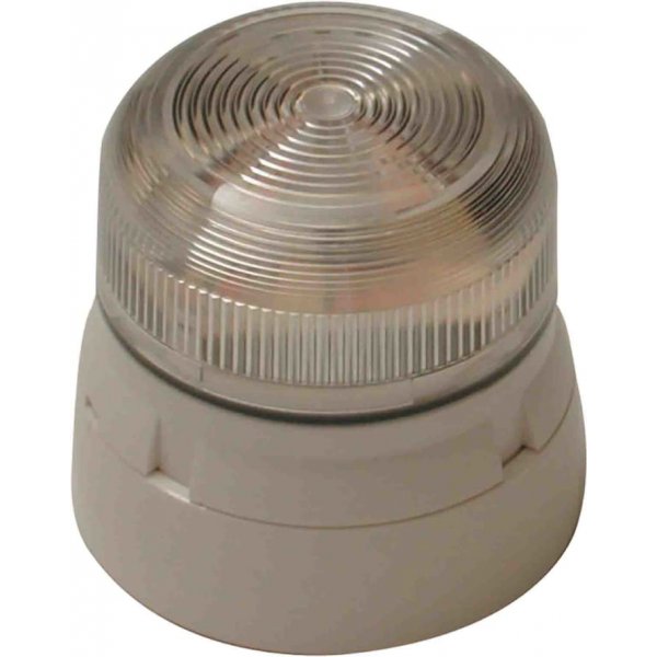 Klaxon QBS-0065 Clear LED Beacon, 11 → 35 V dc, Base Mount