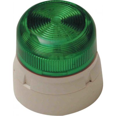 Klaxon QBS-0011 Green LED Beacon, 110 V ac, Base Mount