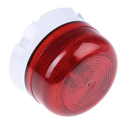 Klaxon QBS-0202 Klaxon Flashguard QBS Red LED Beacon, 11 → 35 V dc, Flashing, Surface Mount