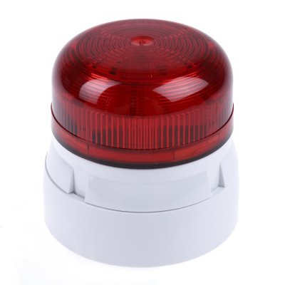 Klaxon QBS-0032 Klaxon Flashguard QBS Red Xenon Beacon, 12 V dc, 24 V dc, Flashing, Surface Mount