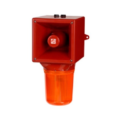 e2s AB121STRAC115AA0A1R/Y Amber, Blue, Clear, Green, Red, Yellow Sounder Beacon, 115 V, IP65