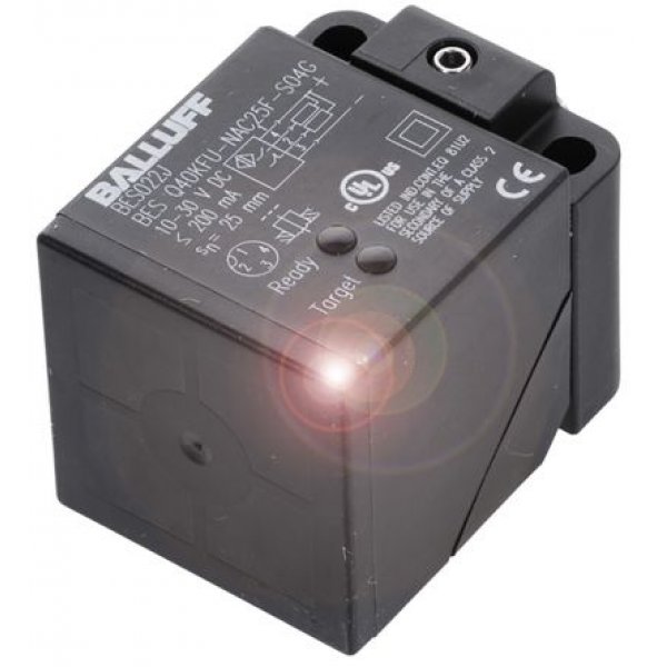 BALLUFF BES Q40KFU-PAC15A-S04G PNP-NO/NC Inductive Sensor 62mm