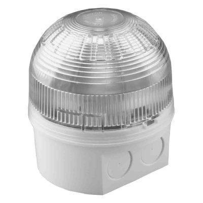 Klaxon PSC-0059 Klaxon Sounder Beacon 106dB, Clear LED, 17 → 60 V dc, IP65