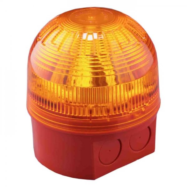 Klaxon PSC-0049 Sounder Beacon 106dB, Amber LED, 17 → 60 V dc, IP65